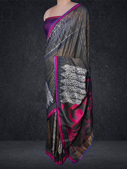 Casual Digital Printed Saree