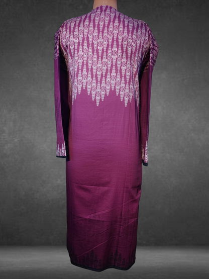 Semistitched Cotton Satin Kurta