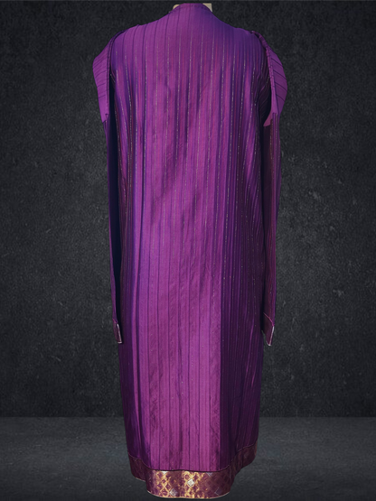 Semi Stitched chanderi Casual Suitset