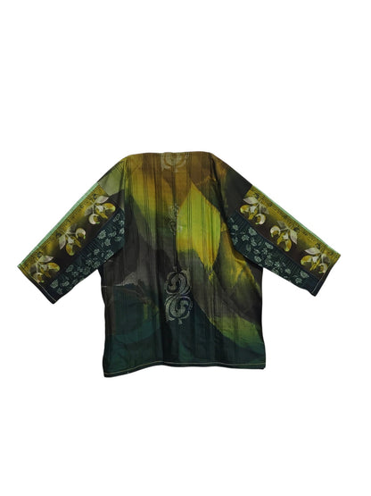 Semi Stitched printed chanderi Tunic