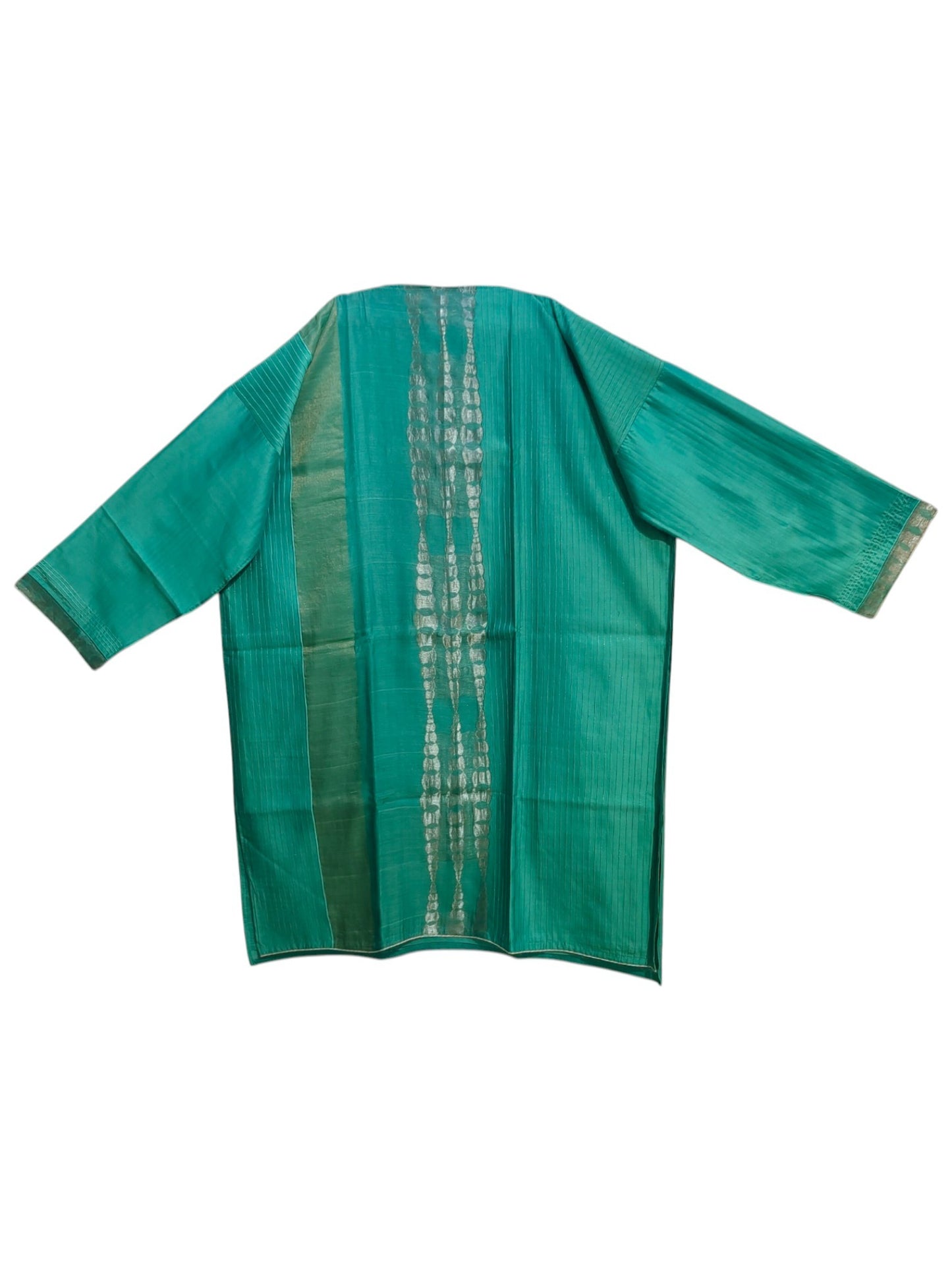 Semi Stitched Chanderi Formal Suitset