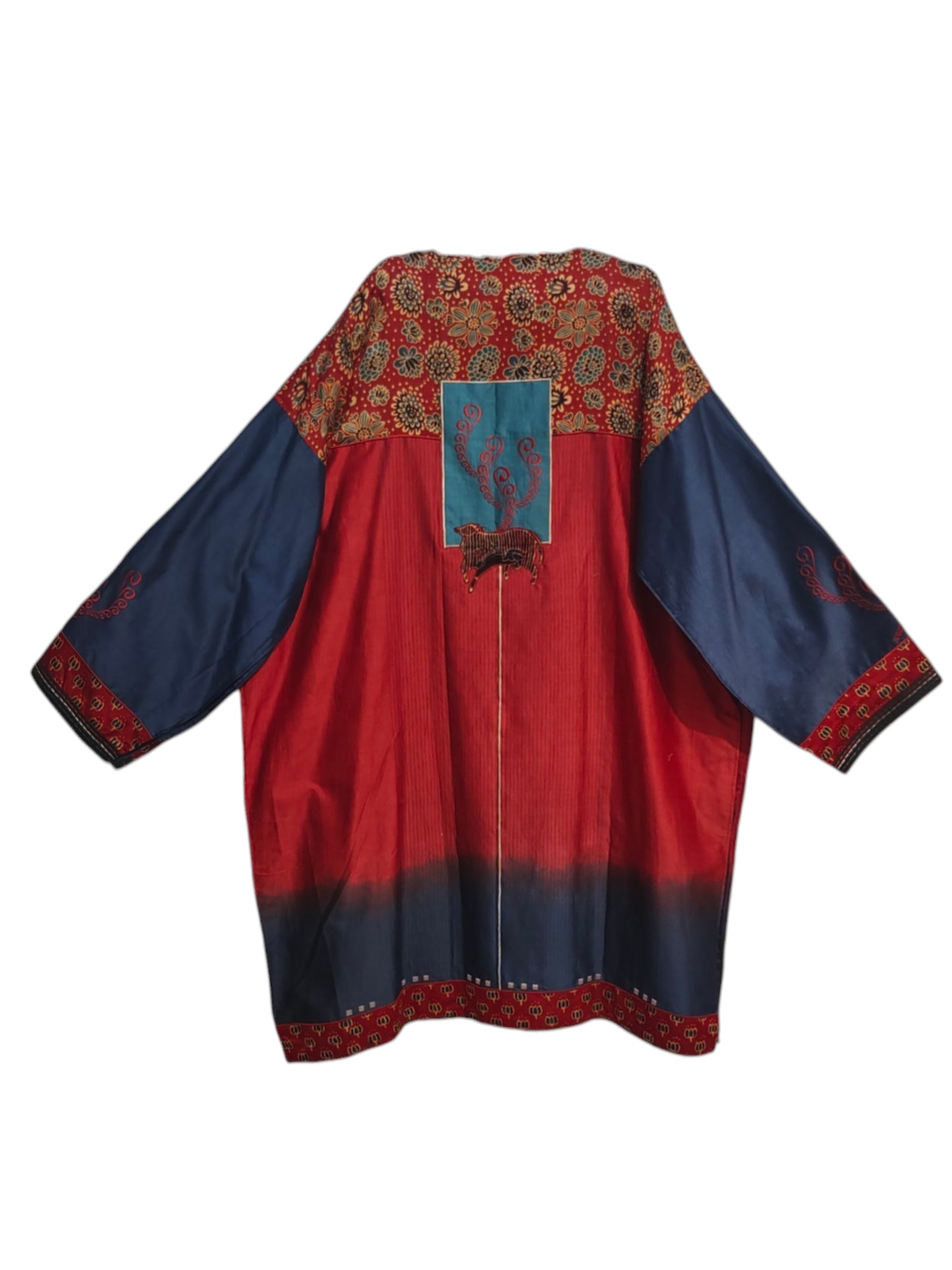 Semi Stitched Chanderi Formal Suitset