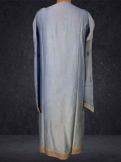 Semi Stitched Formal chanderi Suitset VISHAL KAPUR
