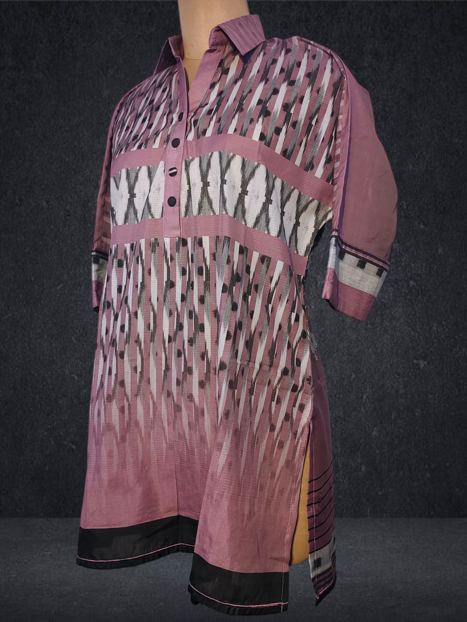 Stitched Digital Printed Short Tunic VISHAL KAPUR STUDIO
