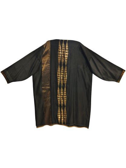 Semi Stitched Chanderi Formal Suitset