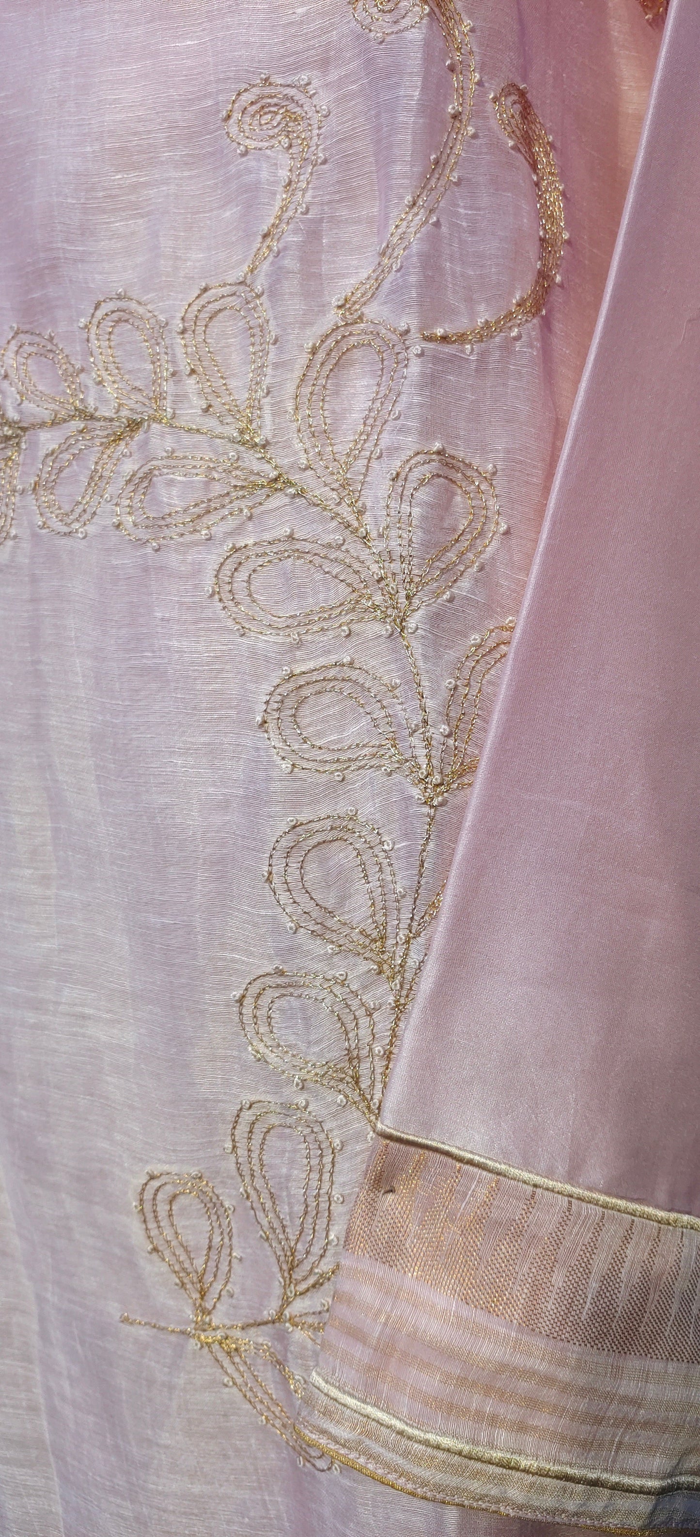 Semi Stitched silk linen kurta VISHAL KAPUR