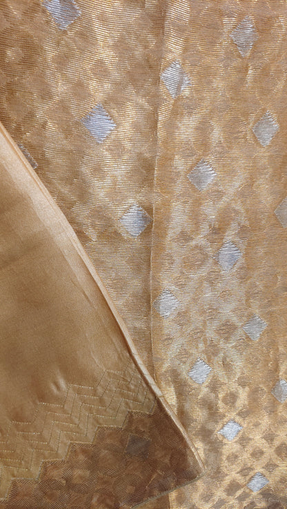 Semi Stitched Chanderi Ɓlouse