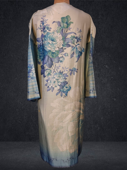 Semi Stitched Chanderi Casual Suitset VISHAL KAPUR