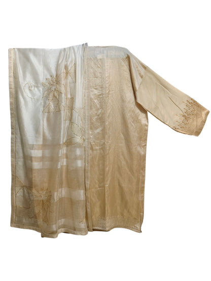 Semi Stitched Chanderi Formal Suitset