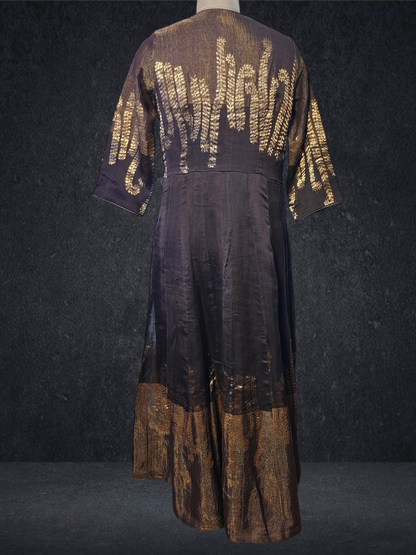 Stitched Chanderi Gown