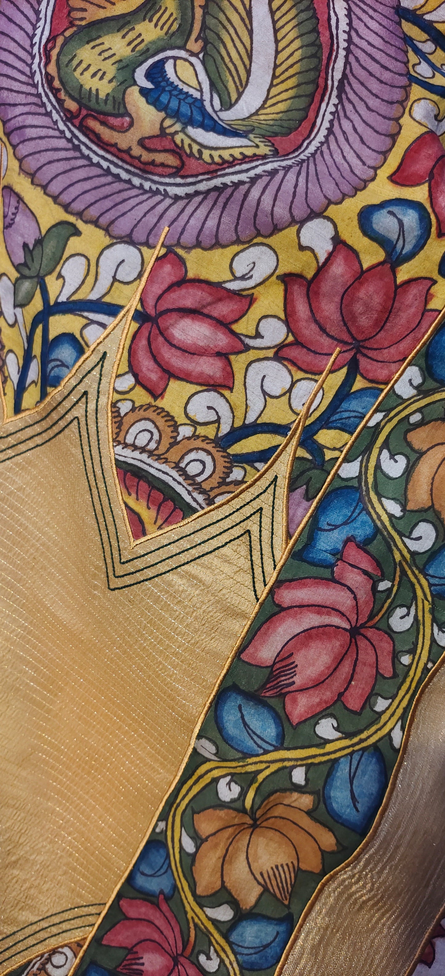 Formal Kalamkari silk saree