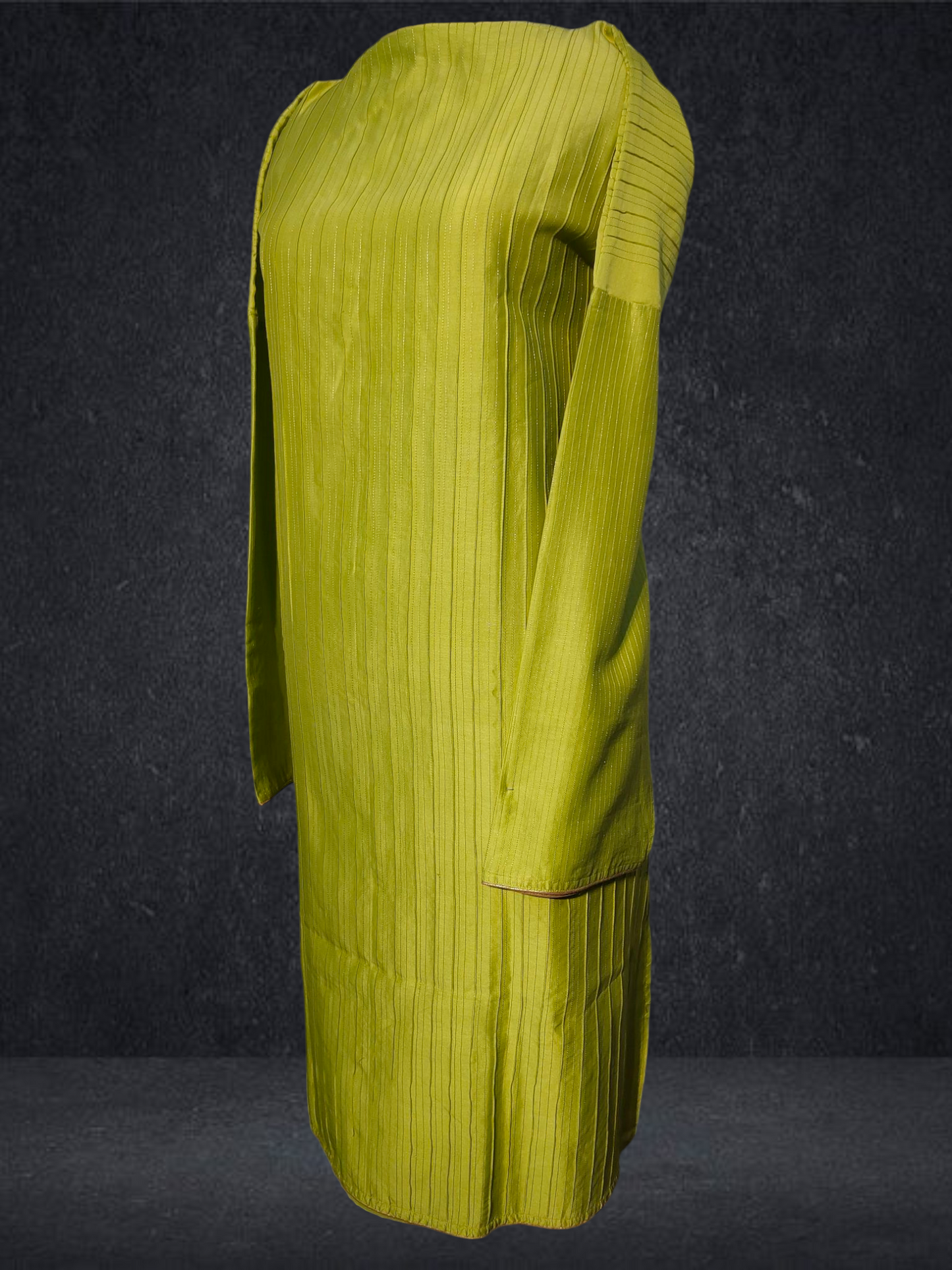 Semi Stitched Chanderi kurta