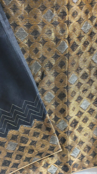 Semi Stitched Chanderi Ɓlouse