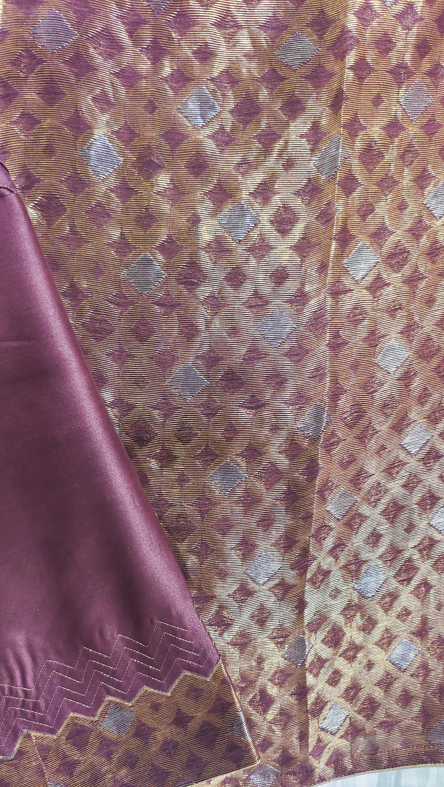 Semi Stitched Chanderi Ɓlouse