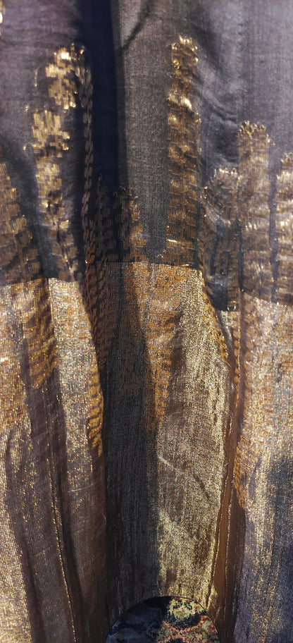 Stitched Chanderi Gown
