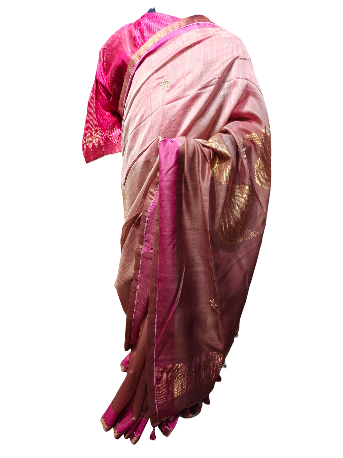 Formal Chanderi Zari Woven Saree