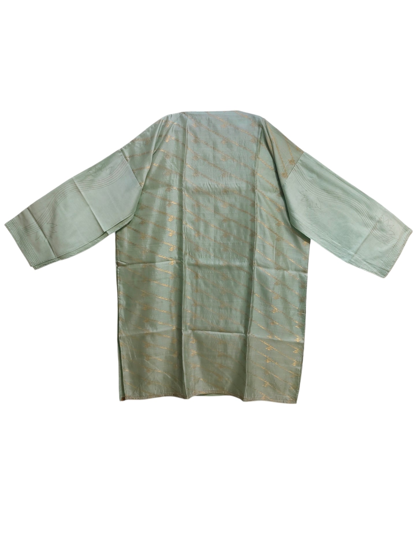 Semi Stitched Chanderi  Formal kurta
