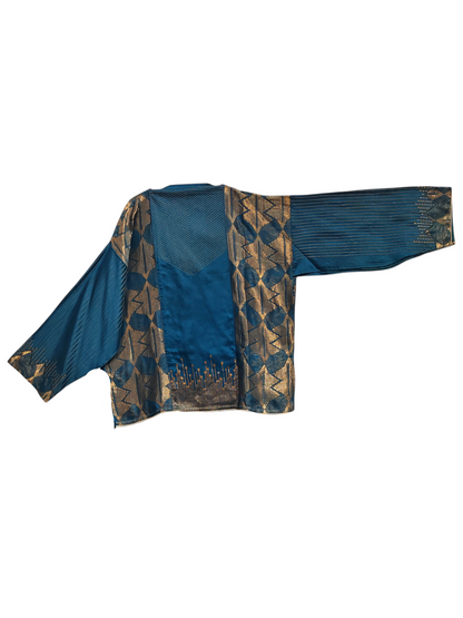 Indowestern chanderi formal coordset