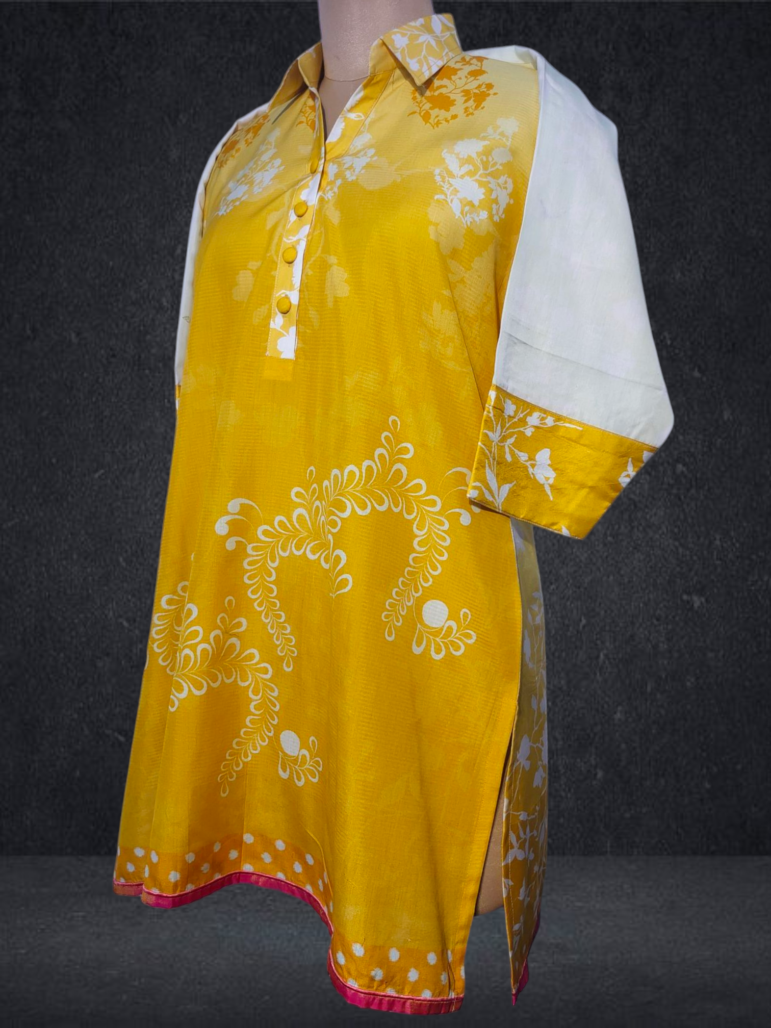 Stitched Digital Printed Short Tunic VISHAL KAPUR STUDIO