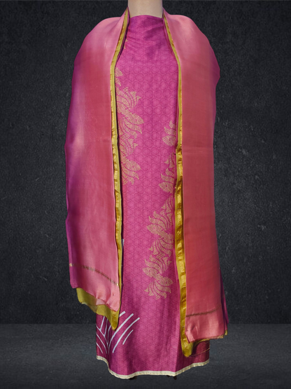 Semi Stitched Cotton Casual Suitset VISHAL KAPUR