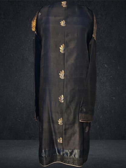 Semi Stitched Chanderi kurta VISHAL KAPUR