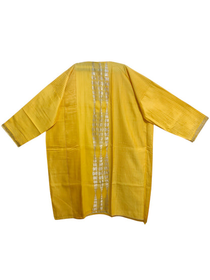 Semi Stitched Chanderi Formal Suitset