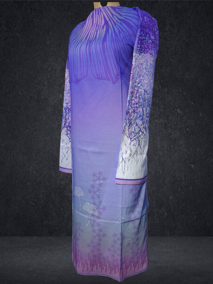 Semi Stitched Cotton Suitset