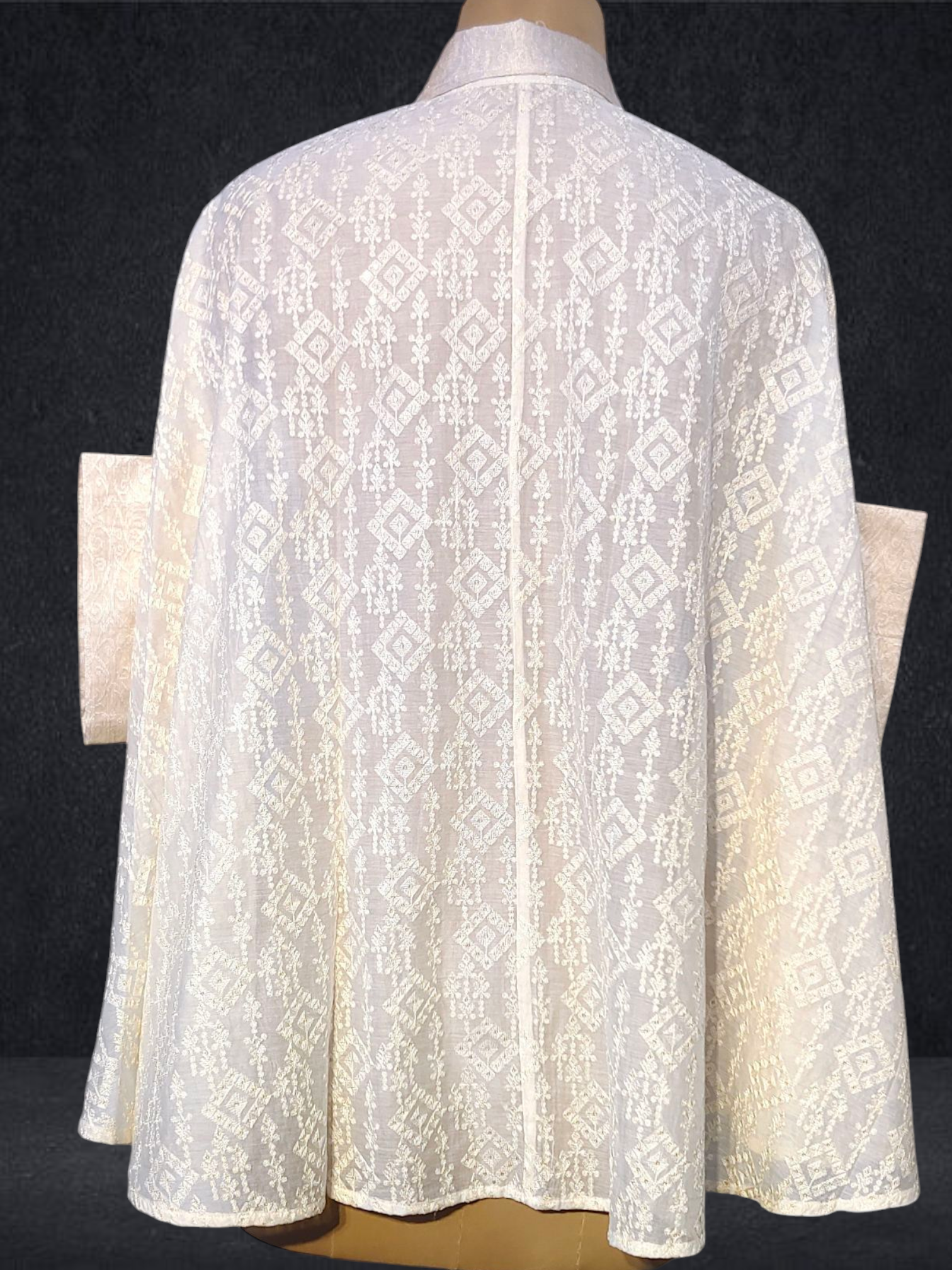 Stitched Embroidered Short Shirt VISHAL KAPUR STUDIO