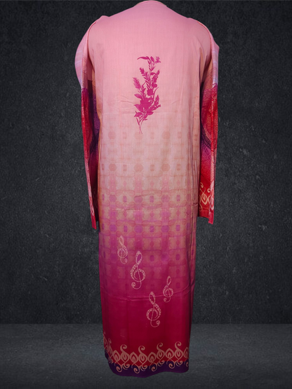 Semi Stitched Cotton Suitset