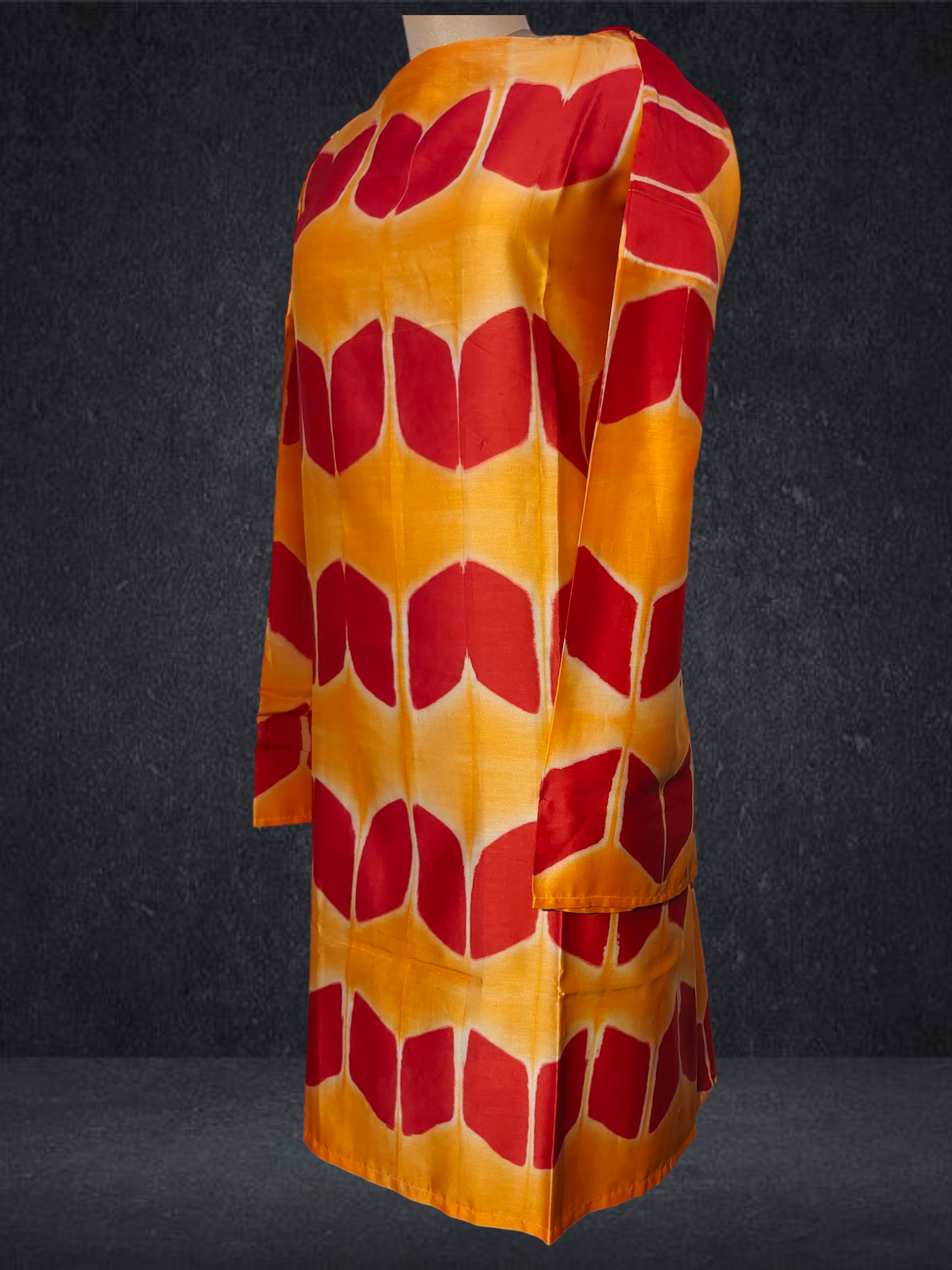Semi Stitched Chanderi Kurta VISHAL KAPUR