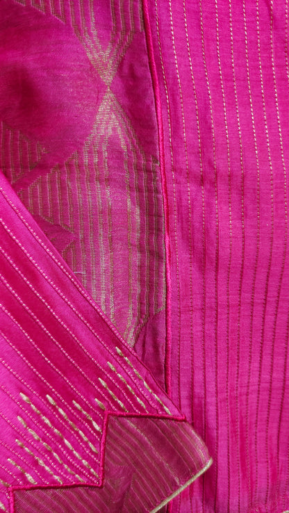 Formal Chanderi Zari Woven Saree