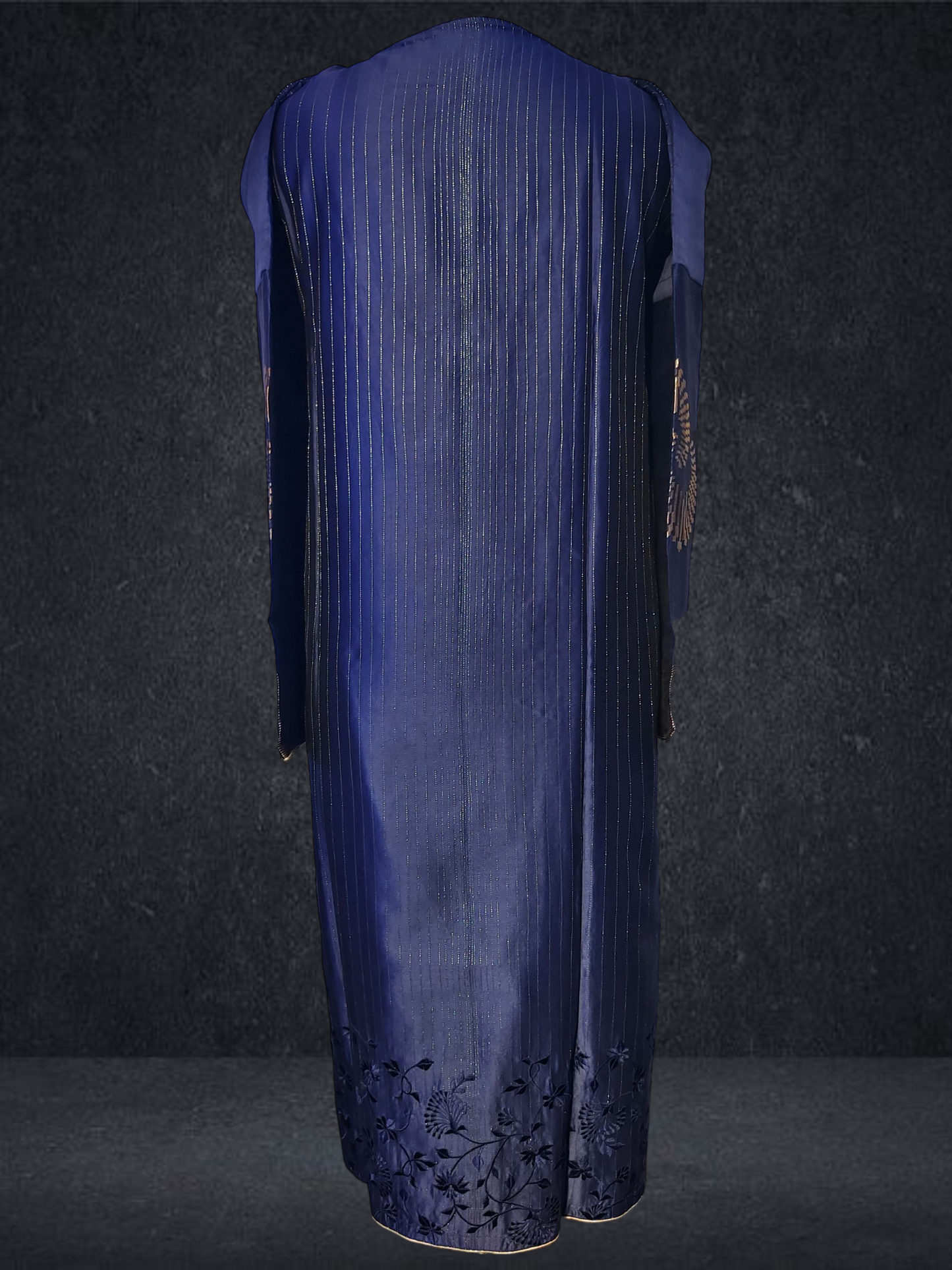 Semi Stitched Formal chanderi Kurta