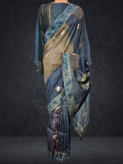 Formal Silk Ajrakh Saree