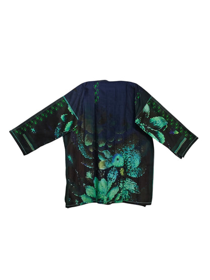 Semi Stitched printed chanderi Tunic