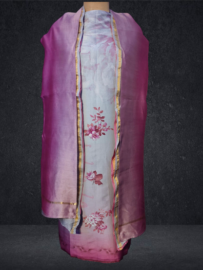 Semi Stitched Cotton Casual Suitset (Copy) VISHAL KAPUR