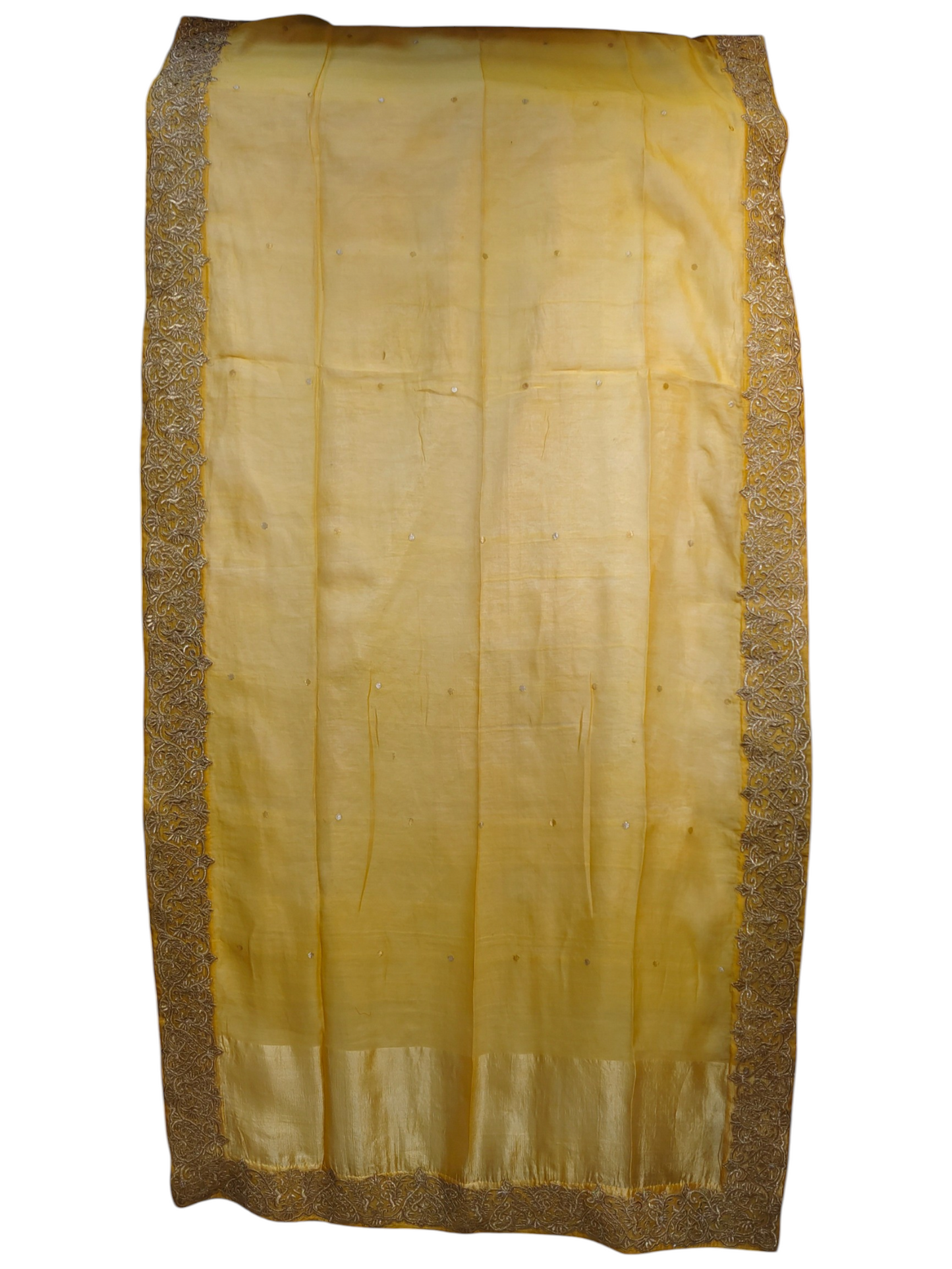 Semi Stitched Chanderi Formal Suitset
