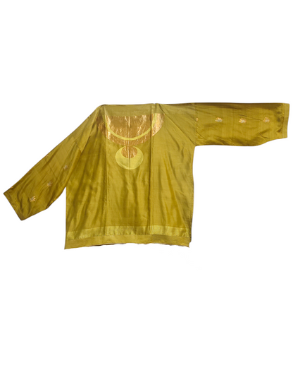 Indowestern chanderi formal coordset