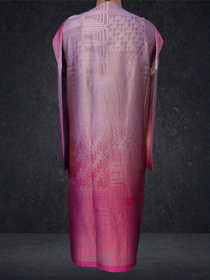 Semi Stitched Chanderi kurta VISHAL KAPUR
