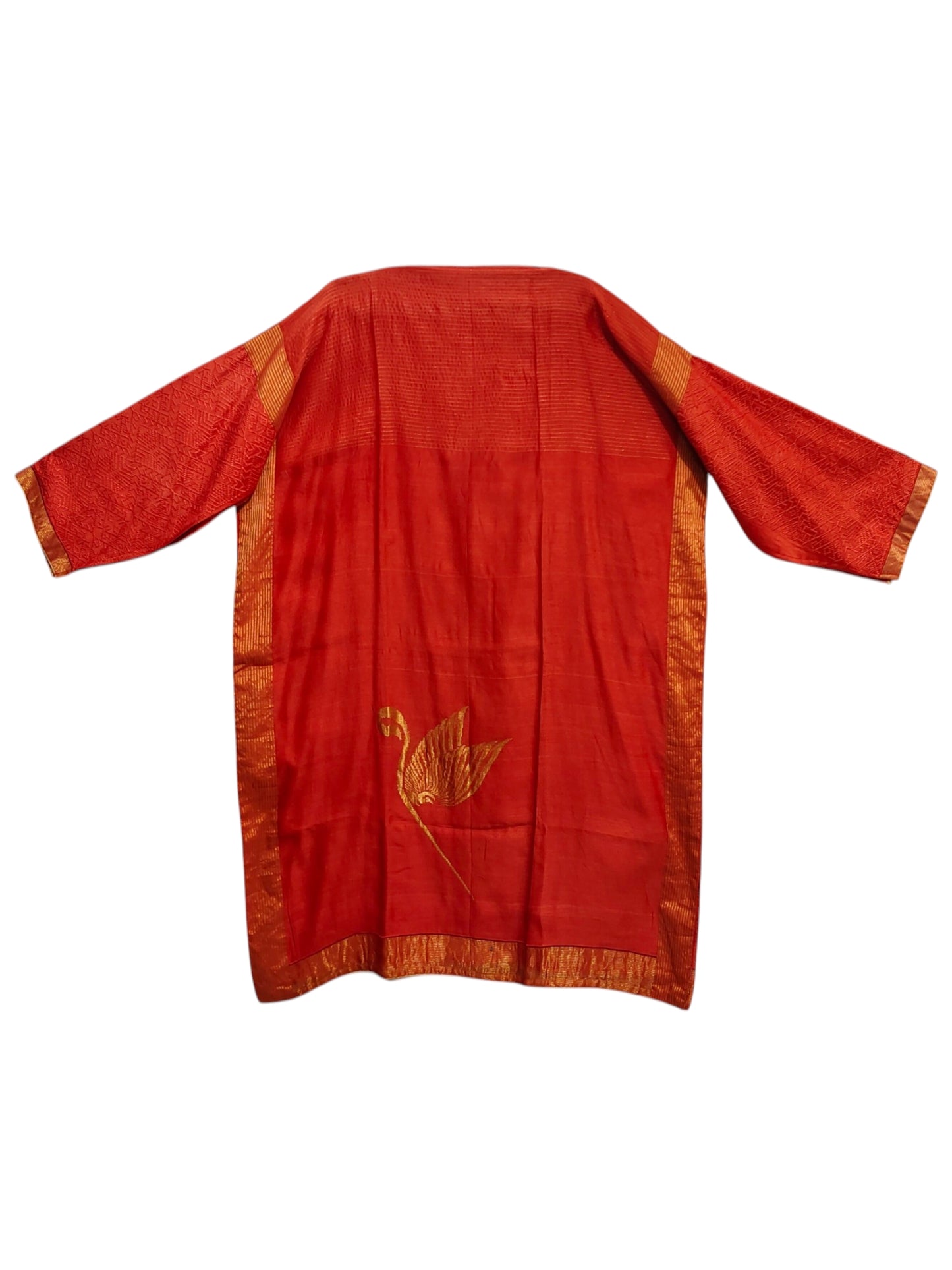 Semi Stitched Chanderi Formal Suitset