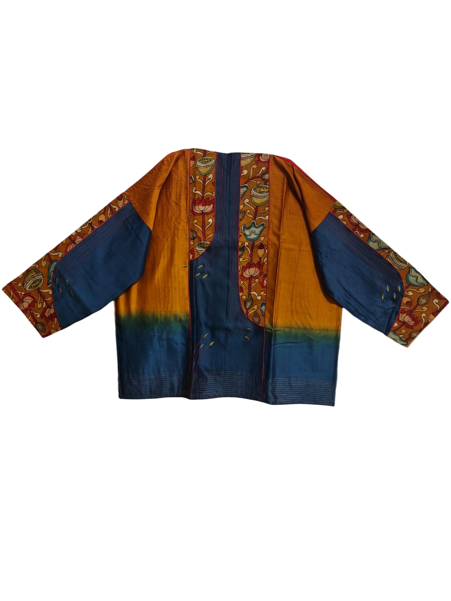 Semistitched Chanderi Jacket