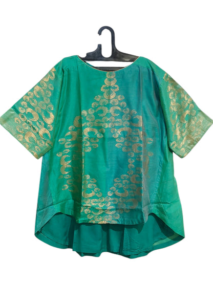 Indowestern chanderi formal coordset
