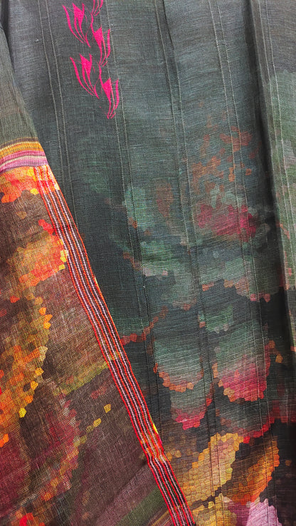 Semi Stitched Cotton Digital Printed Short Tunic