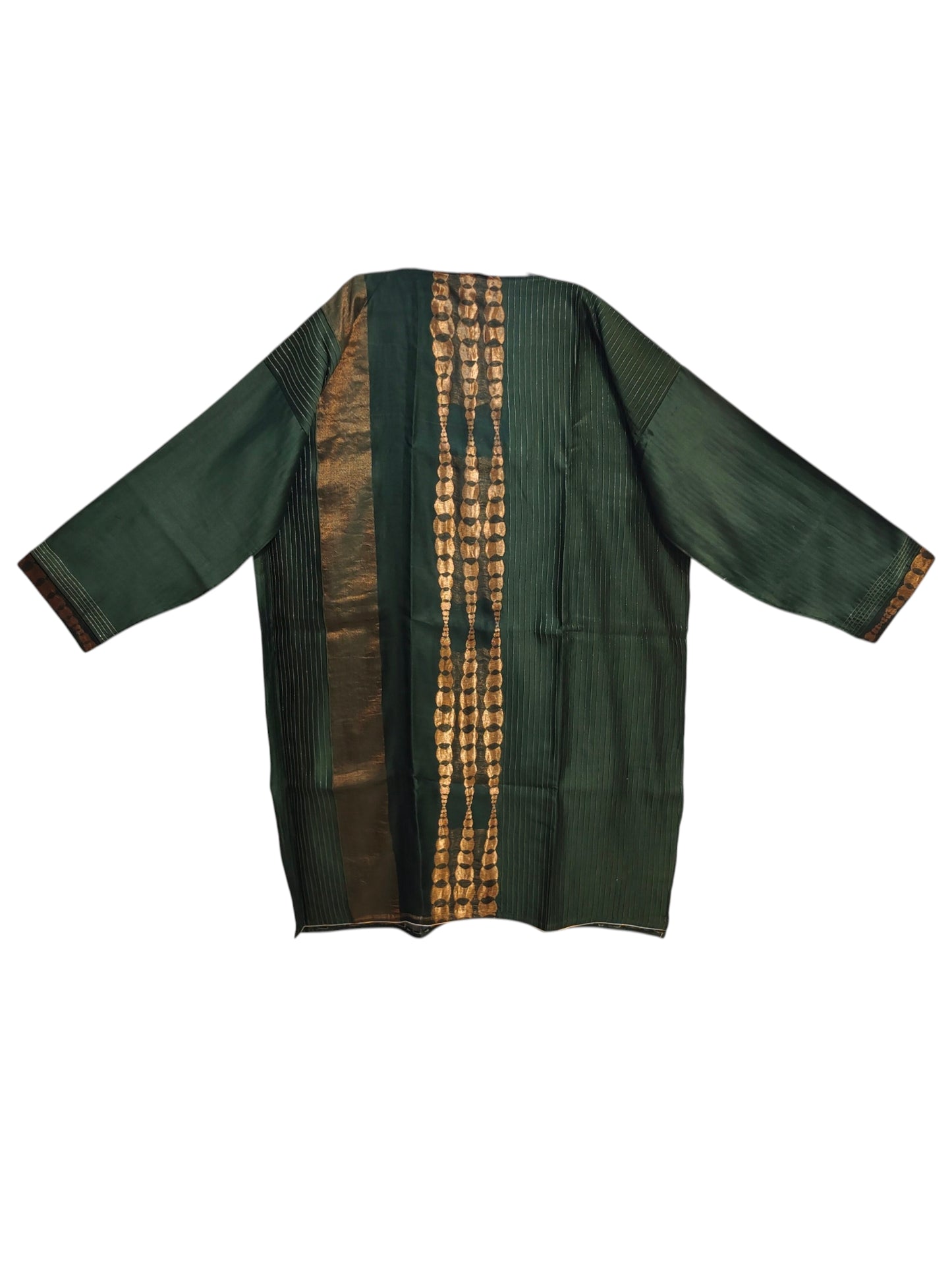 Semi Stitched Chanderi kurta