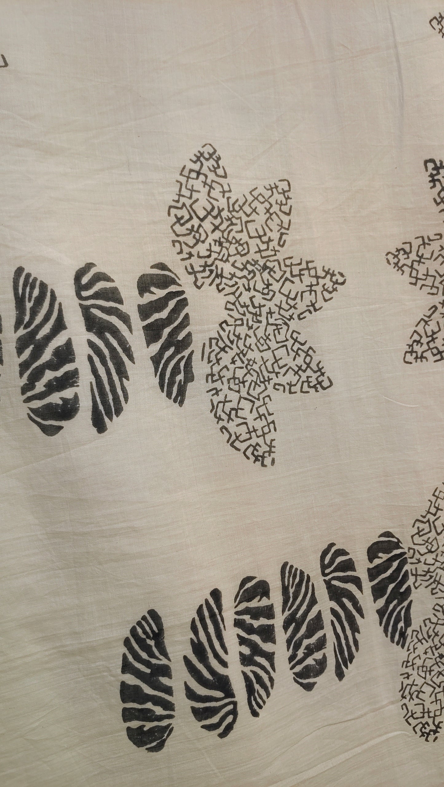 Cotton Casual Block Printed Saree
