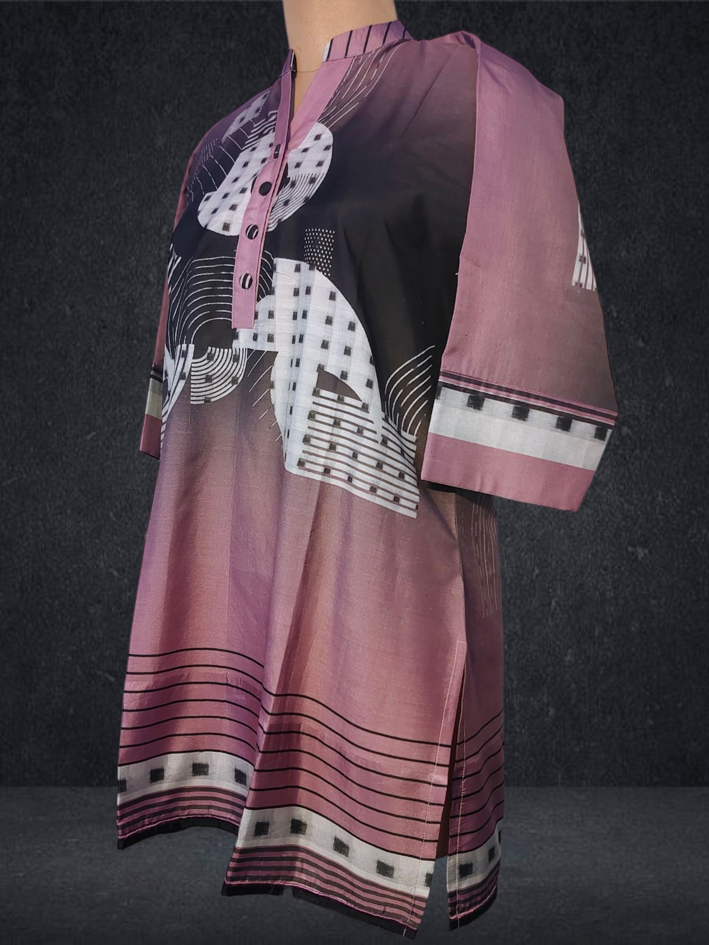 Stitched Digital Printed Short Tunic