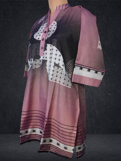 Stitched Digital Printed Short Tunic