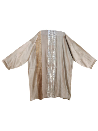 Semi Stitched Chanderi Formal Suitset