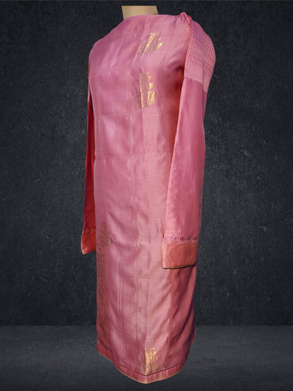 Semi Stitched Chanderi kurta VISHAL KAPUR