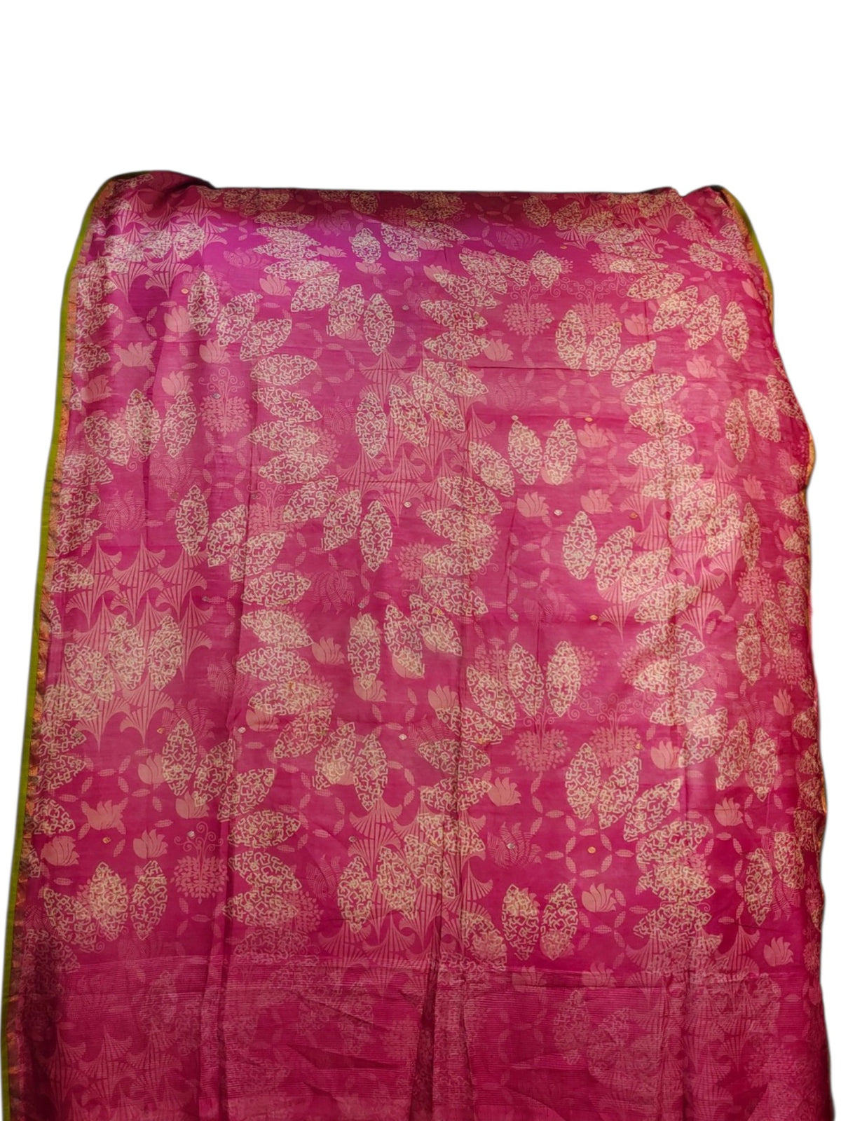 Cotton Casual Block Printed Saree