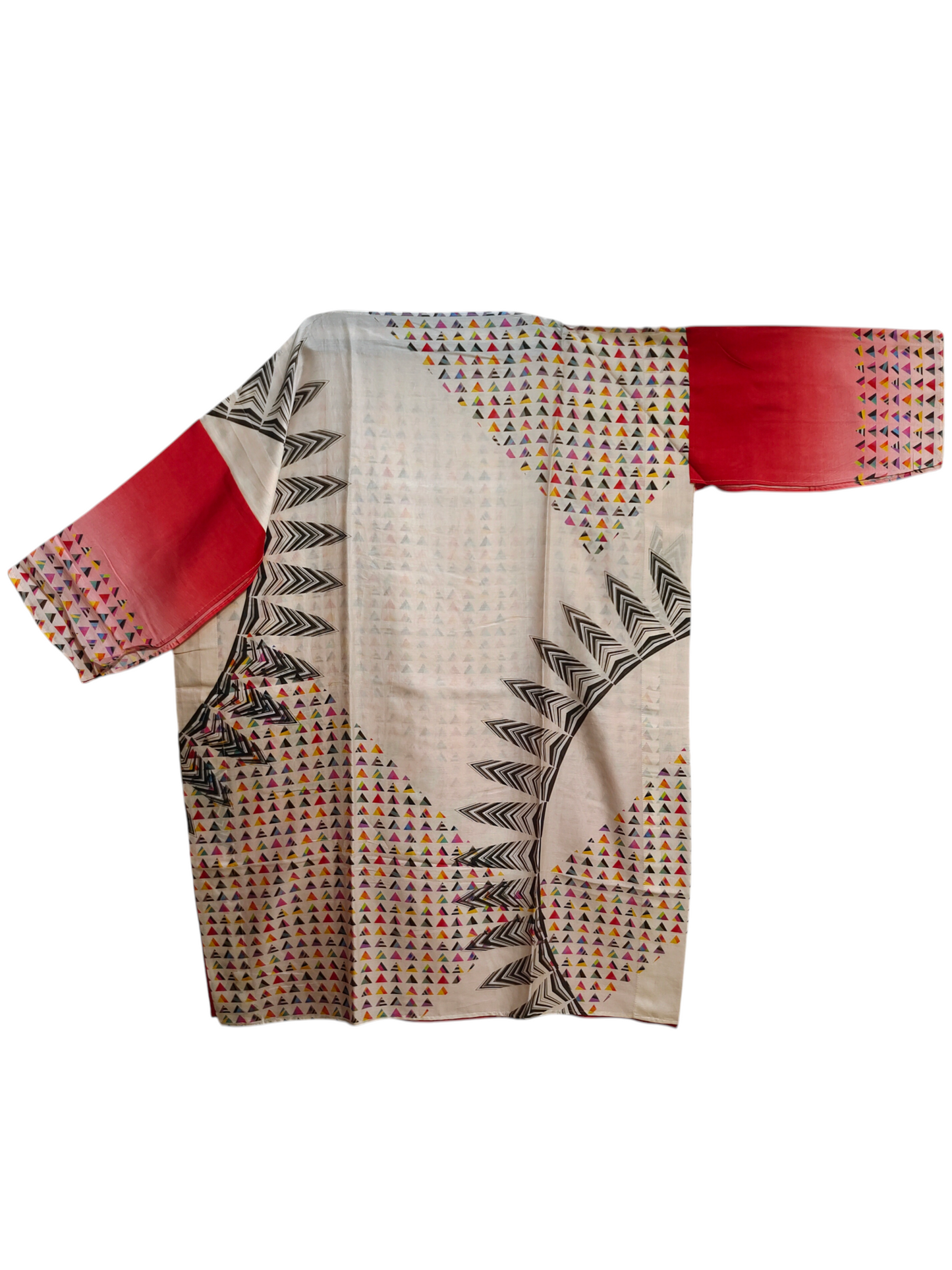 Semi Stitched Chanderi Casual Kurta VISHAL KAPUR